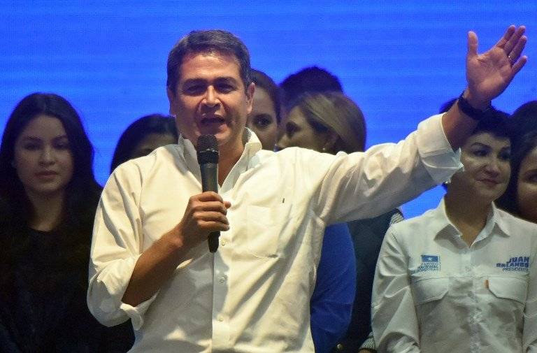Juan Orlando Hernández, presidente hondureño