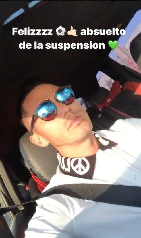 Pineda fue absuelto / imagen: Instagram Jean Paul Pineda