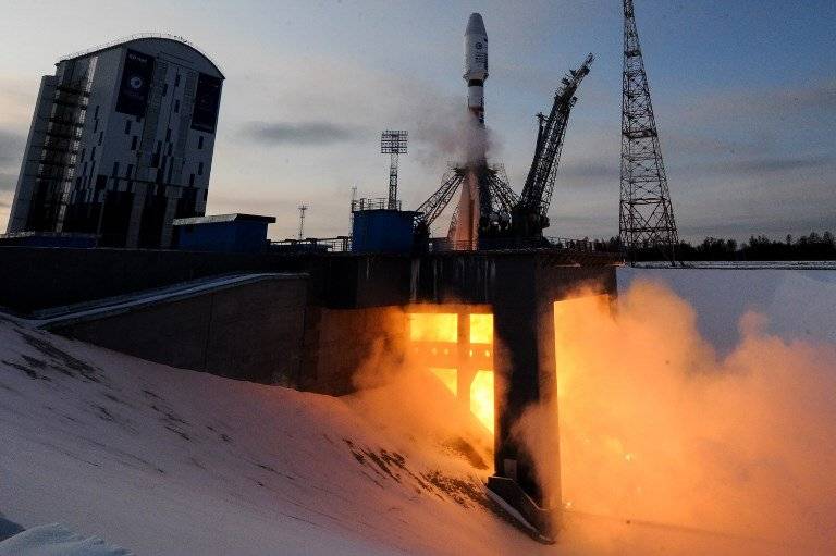 Lanzamiento de satélite ruso