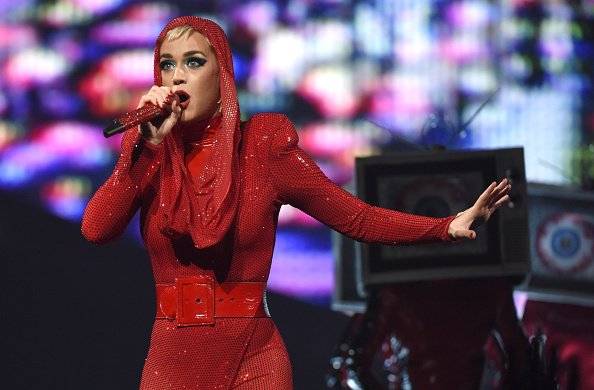 Katy Perry golpeó en la cara a fan en pleno concierto