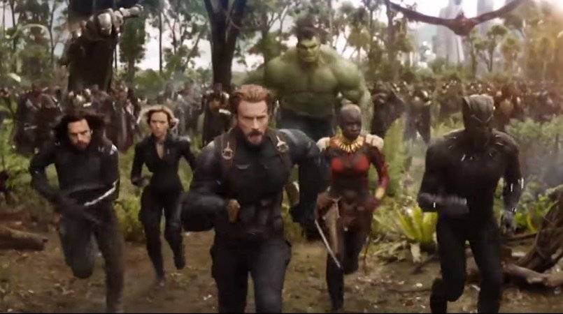 Avengers Infinity War, que se estrenará en los cines en mayo del 2018.