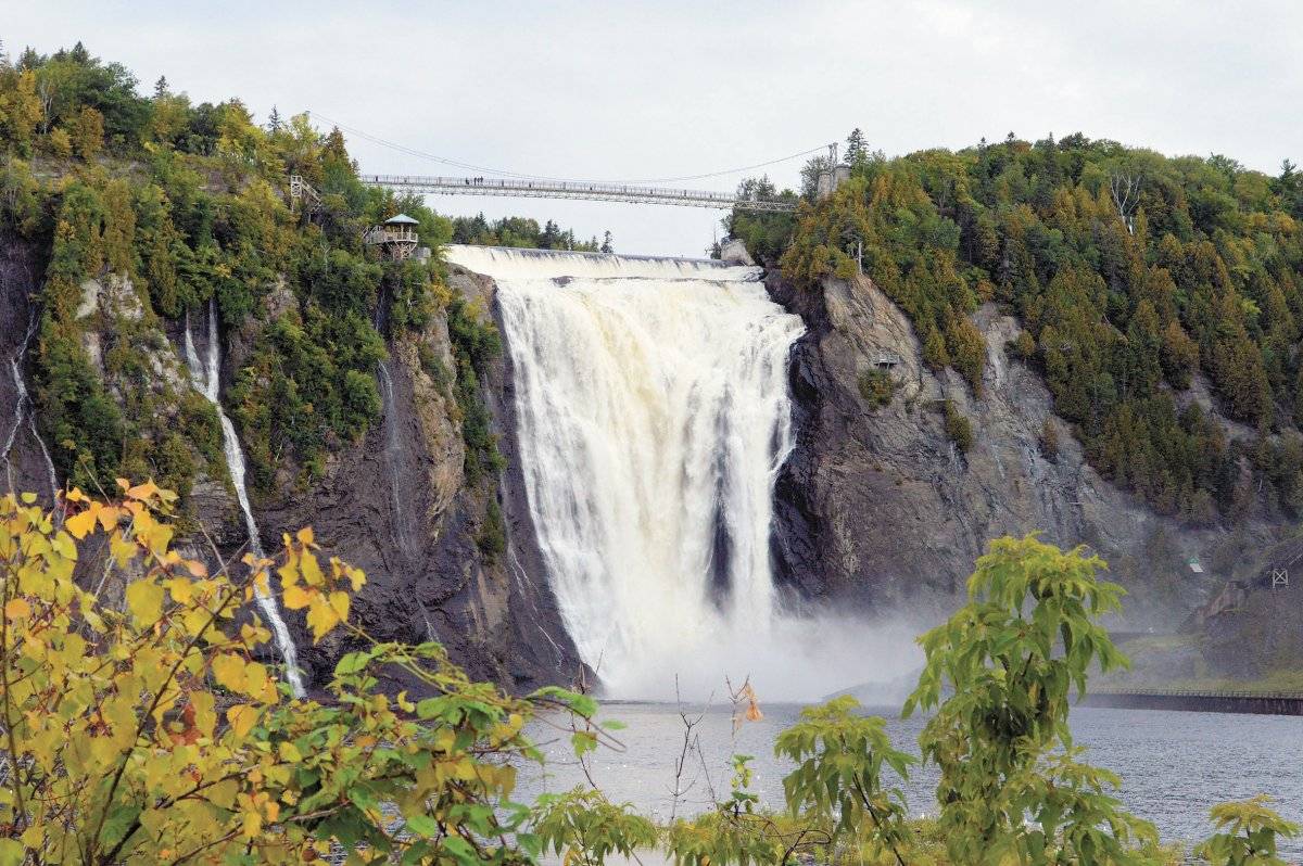 As cataratas de Montmorency