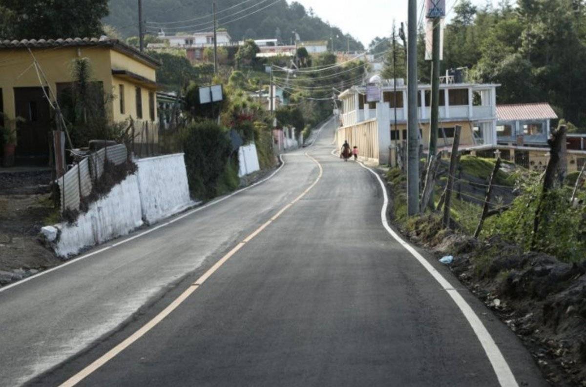 Inauguración de carretera Sololá
