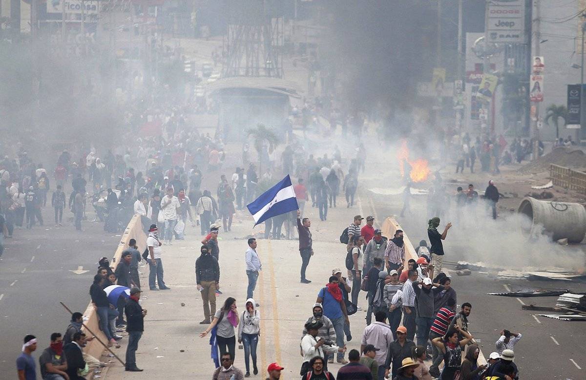 Protestas en Honduras