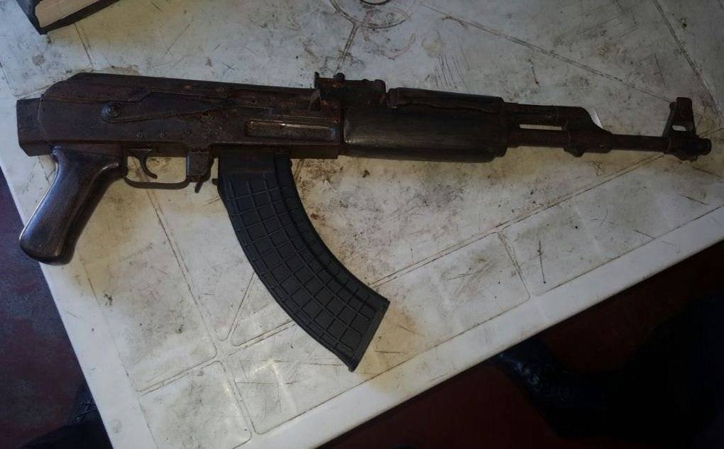 Fusil que llevaban las niñas