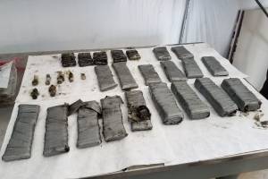 El valor estimado de la droga es de aproximadamente 385 mil dólares.