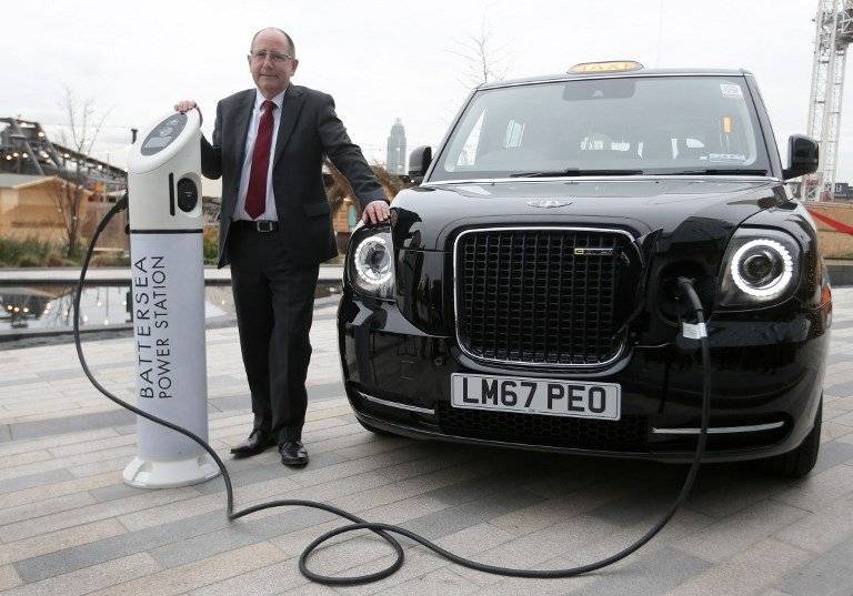 Taxis eléctricos en Londres