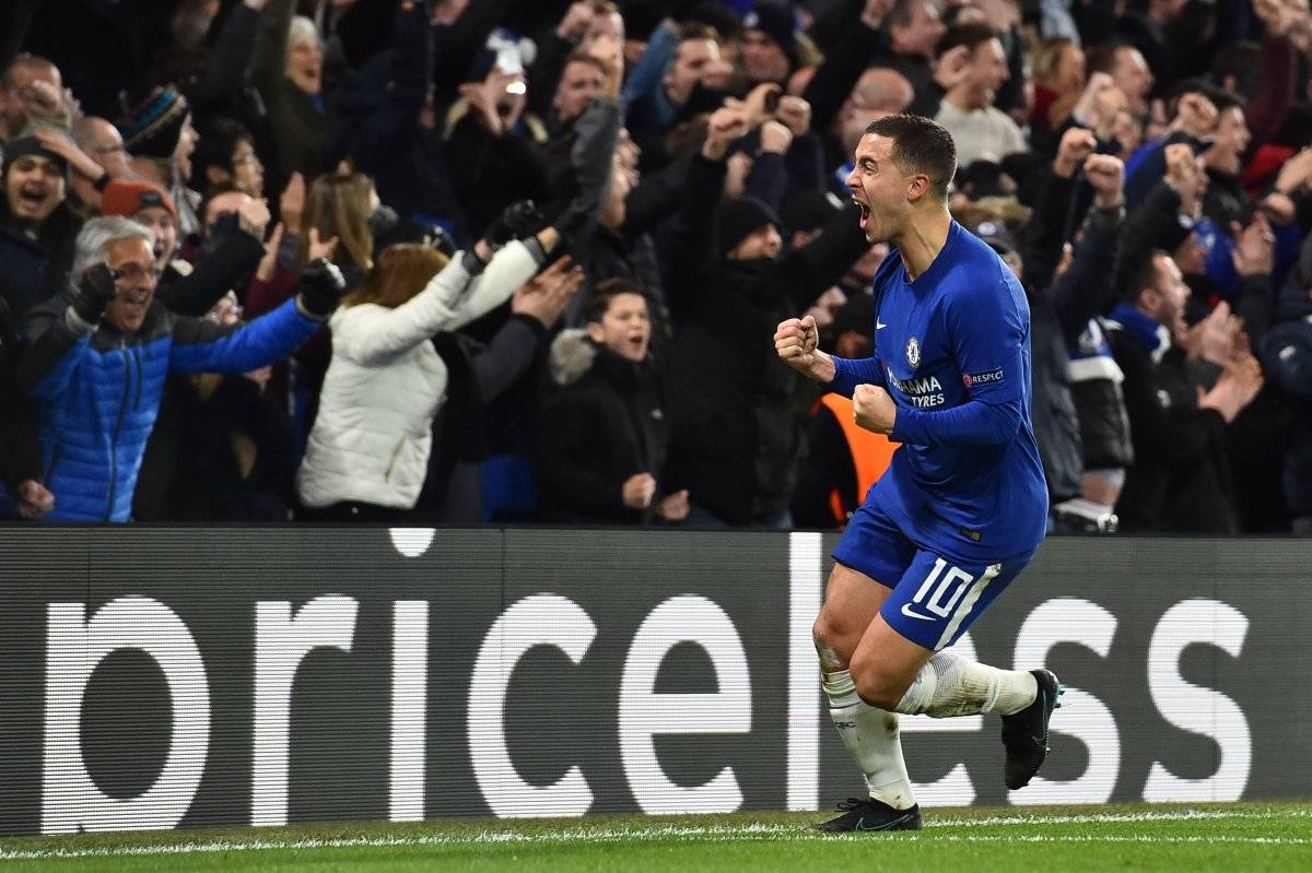 Hazard marcó el empate para el Chelsea y terminó con el sueños de los españoles.