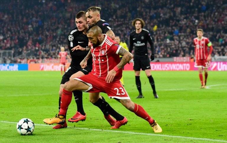 Vidal ingresó en los minutos finales / imagen: AFP