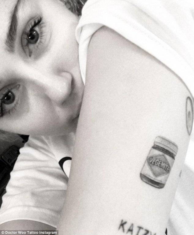 Tatuajes de Miley Cyrus