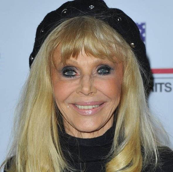 Britt Ekland en Hollywood