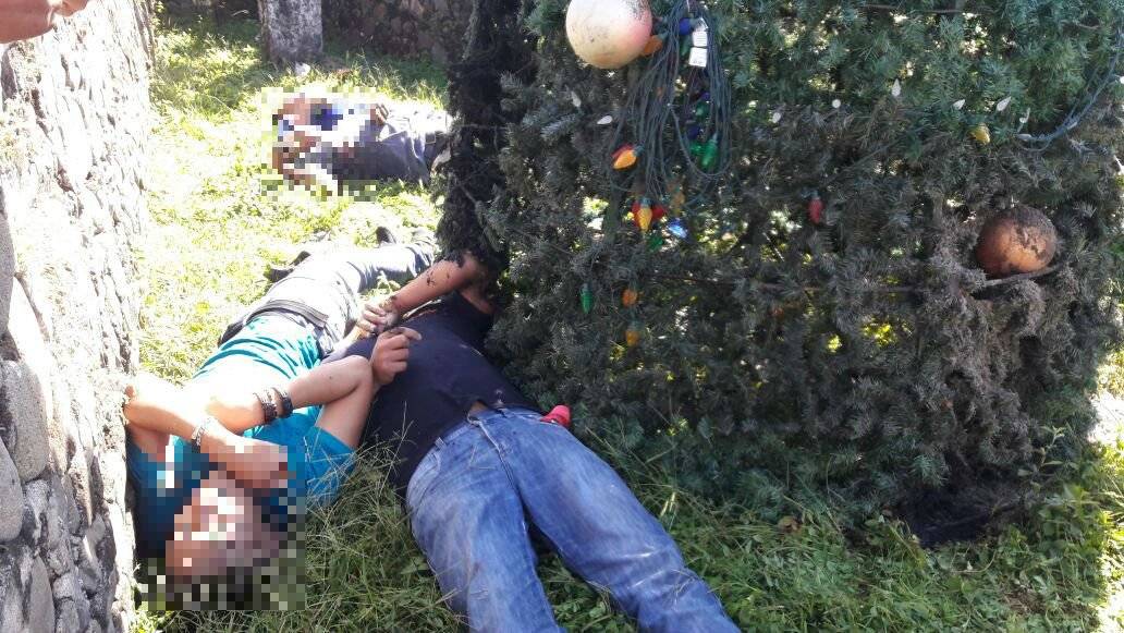 Cinco hombres mueren electrocutados al poner árbol de Navidad Cinco hombres mueren electrocutados al poner árbol de Navidad
