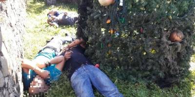 Al poner árbol navideño una descarga los fulminó Al poner árbol navideño una descarga los fulminó