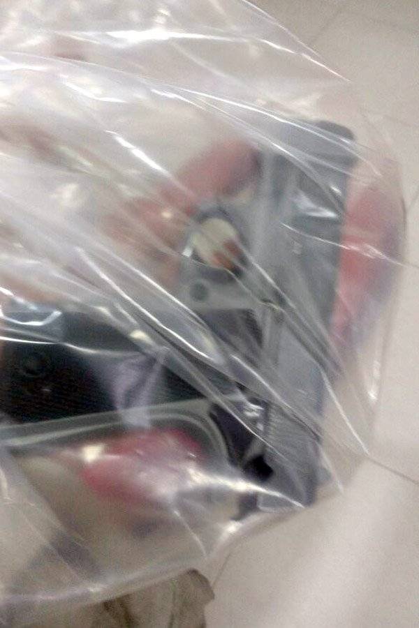 Detenido se introdujo una pistola en el trasero para ocultarla de la policía