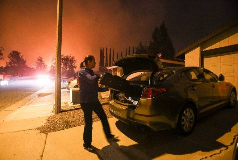 Incendio en California