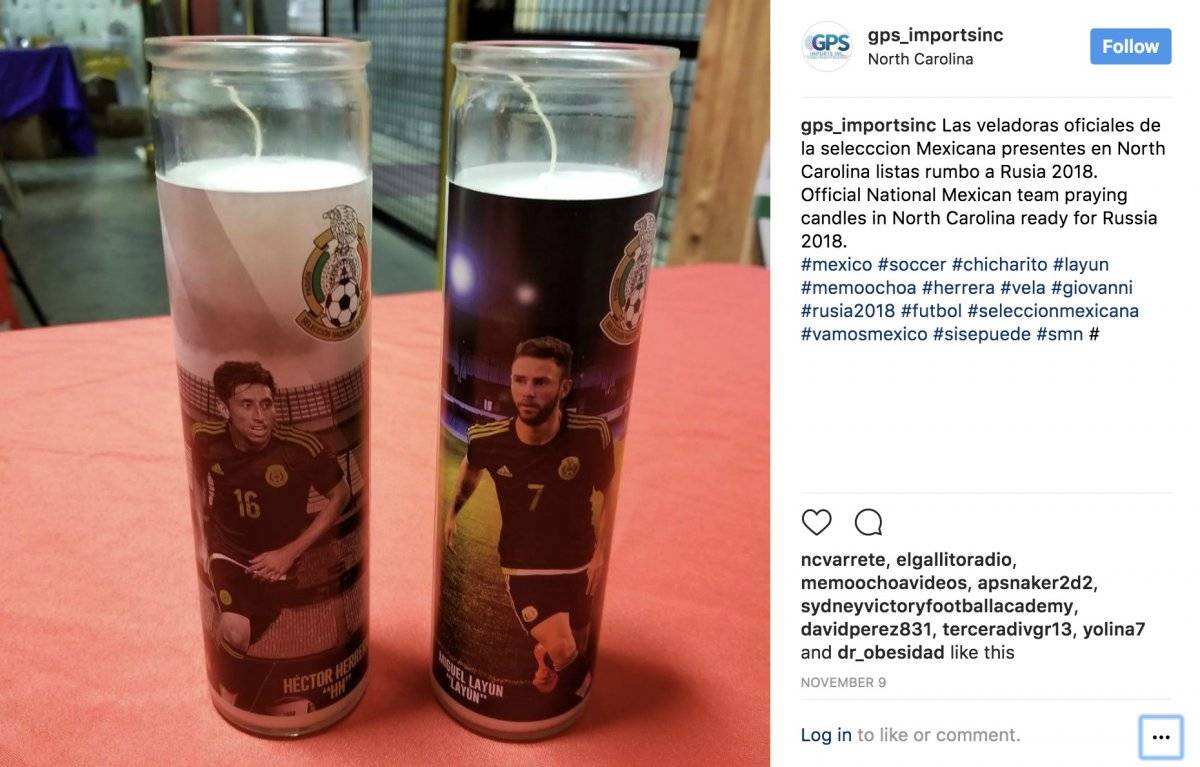 Velas para rezarle al Tri