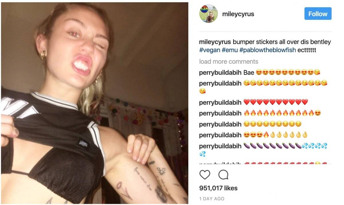Miley Cyrus Tatuajes