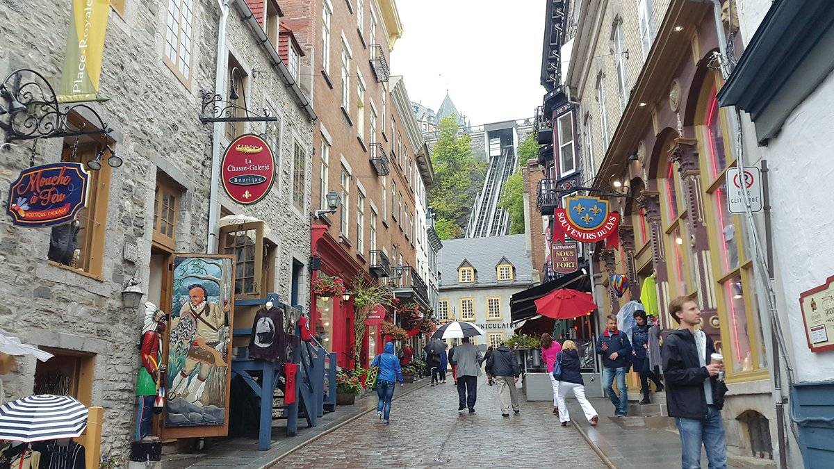 O bairro Petit-Champlain