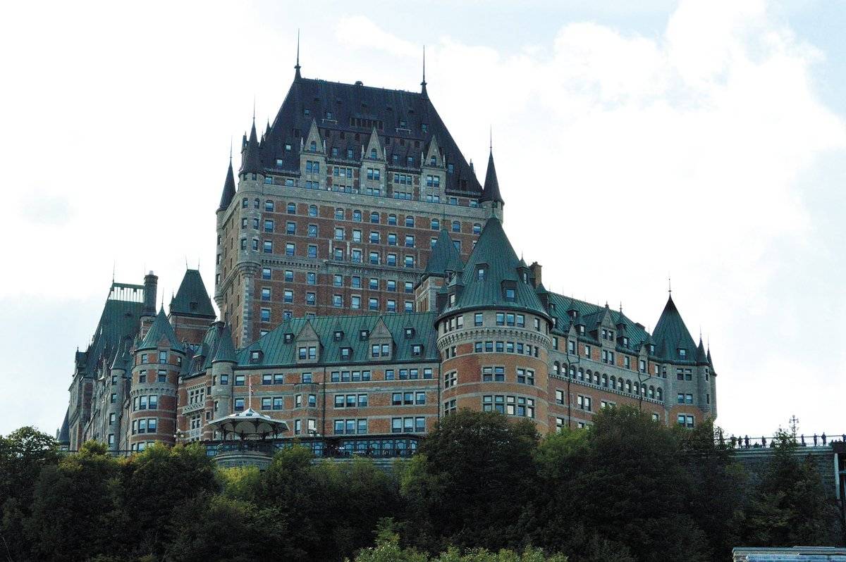 O castelo Frontenac