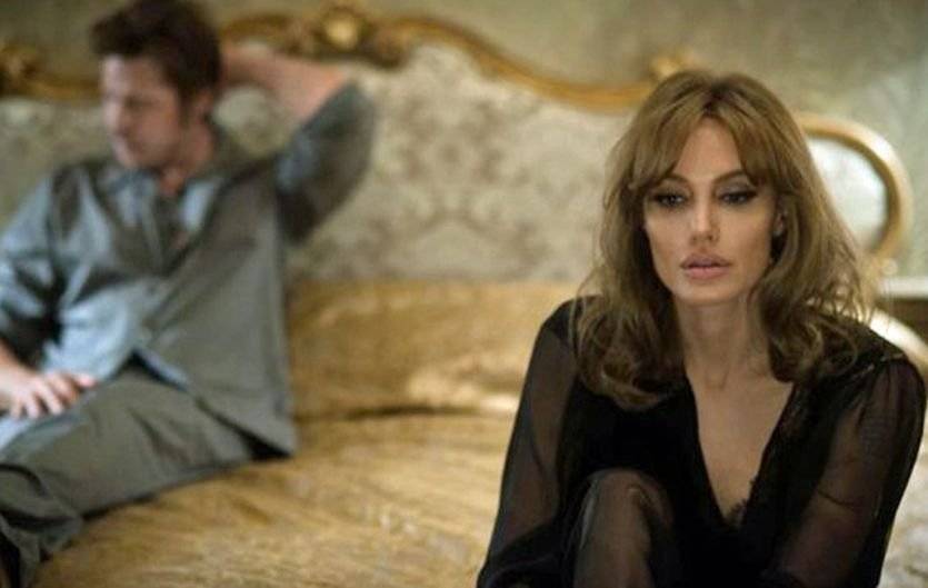 Angelina Jolie By The Sea
