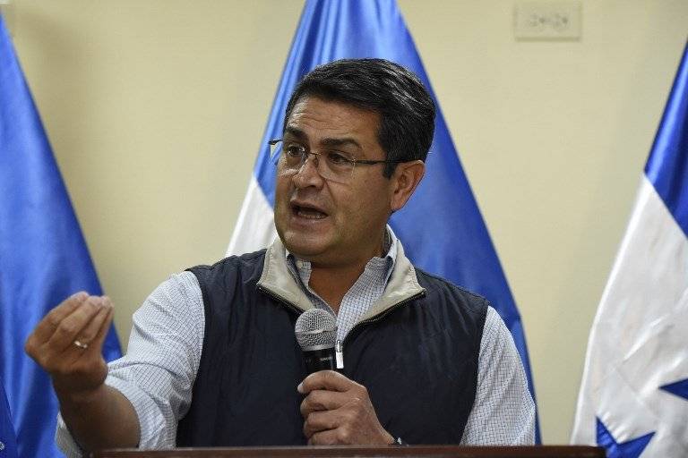 Juan Orlando Hernández, presidente hondureño