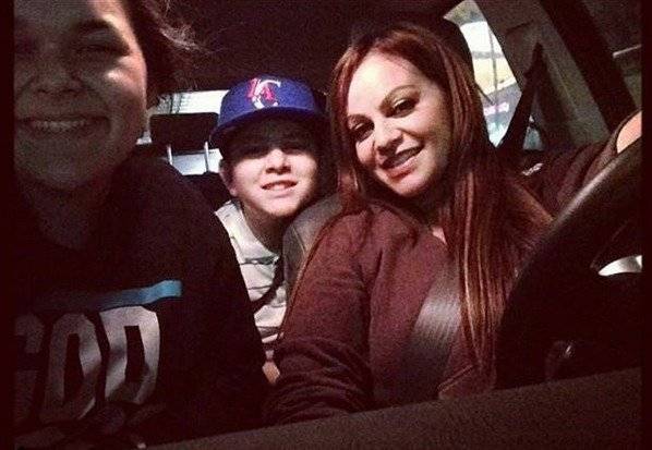 Última foto con sus hijos.