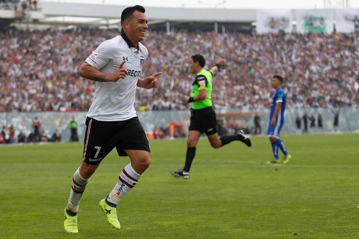 Esteban Paredes cumplió su promesa con creces / imagen: Agencia UNO