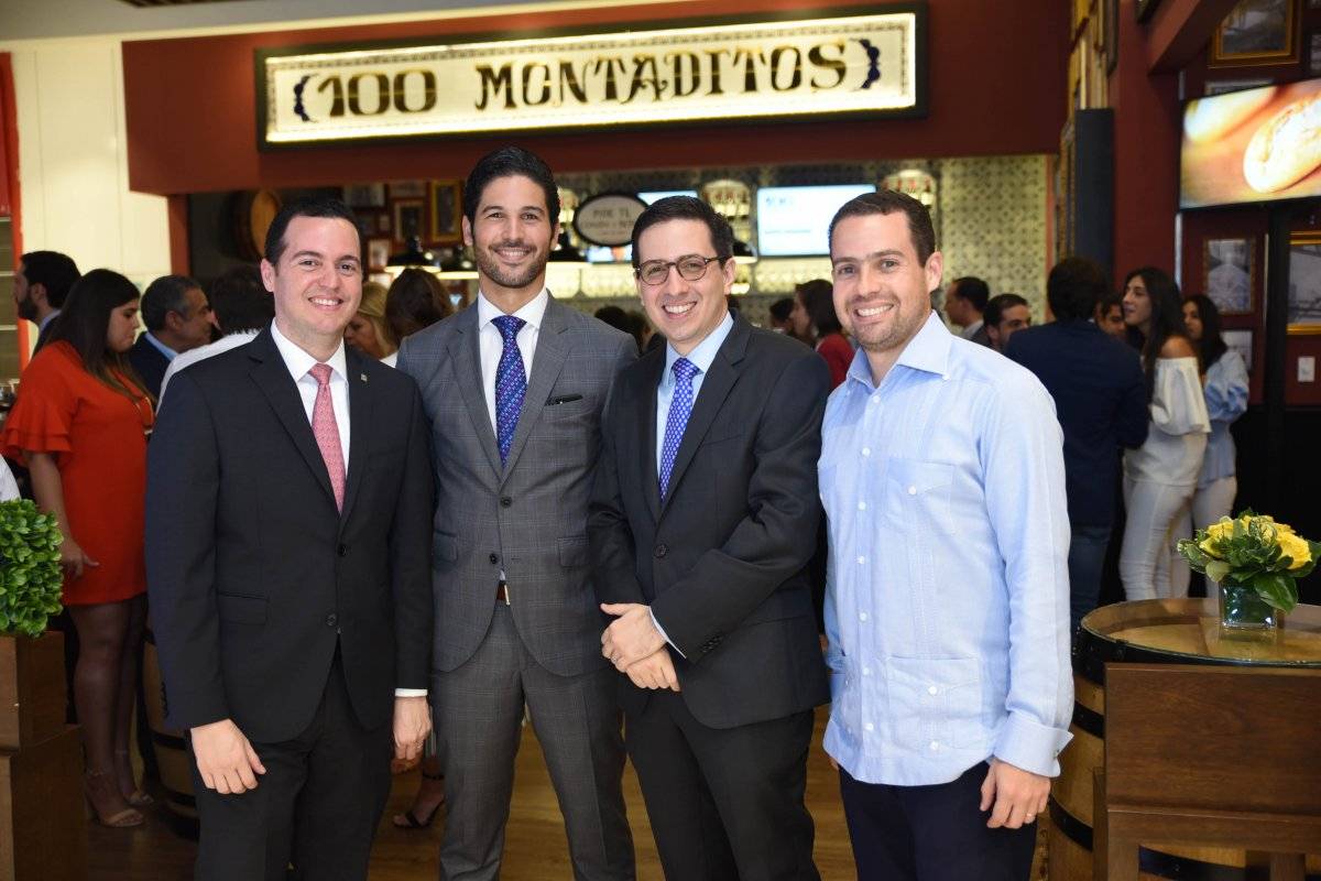 Carlos SANTELISES, LEONARDO DEL MONTE, HECTOR MORILLO Y MIGUEL DUEN_AS