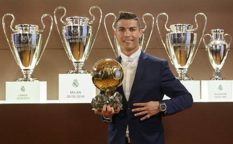 Cristiano Ronaldo gana el Balón de Oro 2016