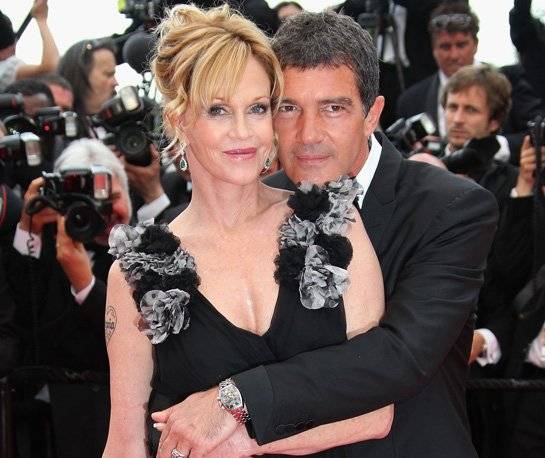 Melanie Griffith y Antonio Banderas