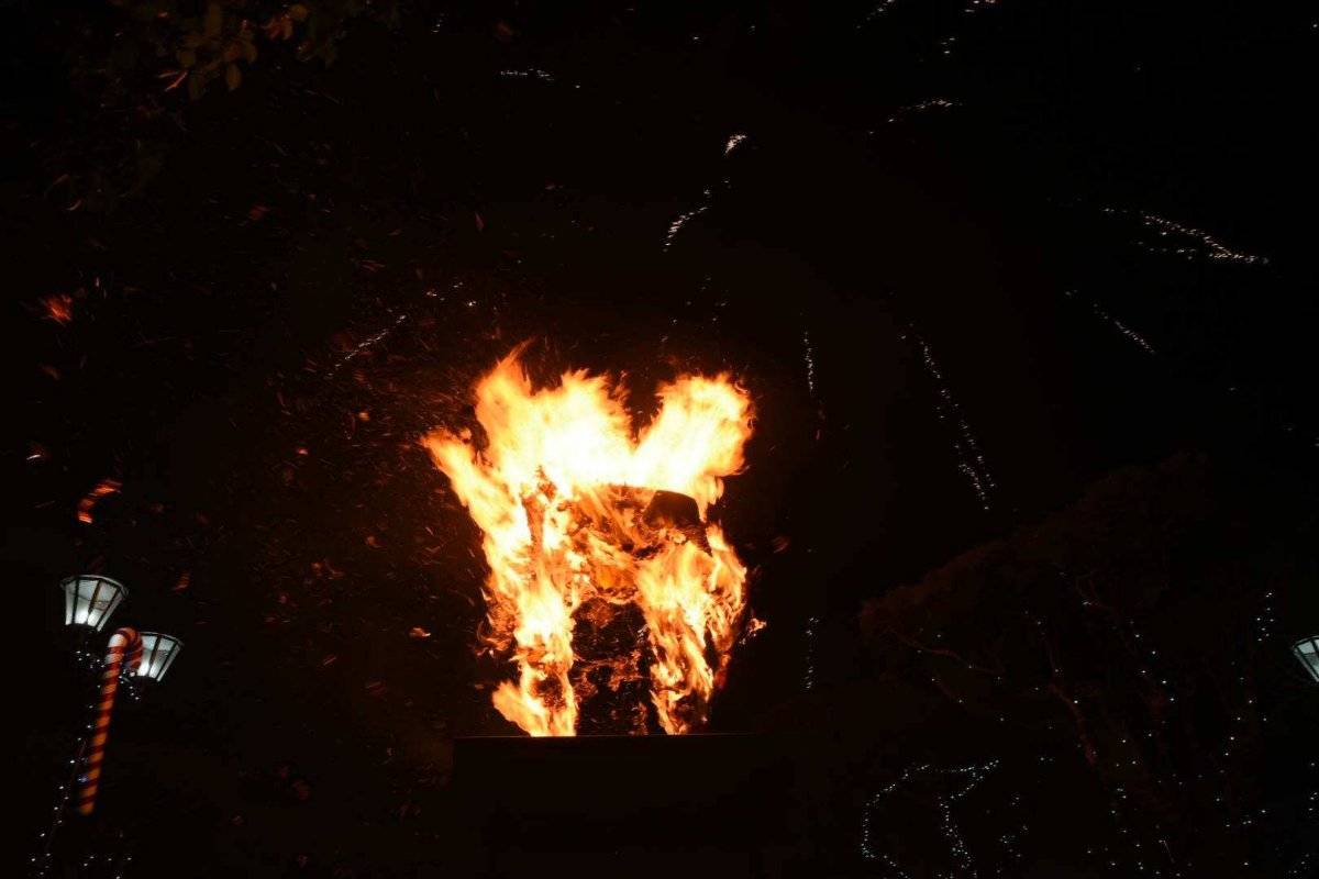 Quema del diablo