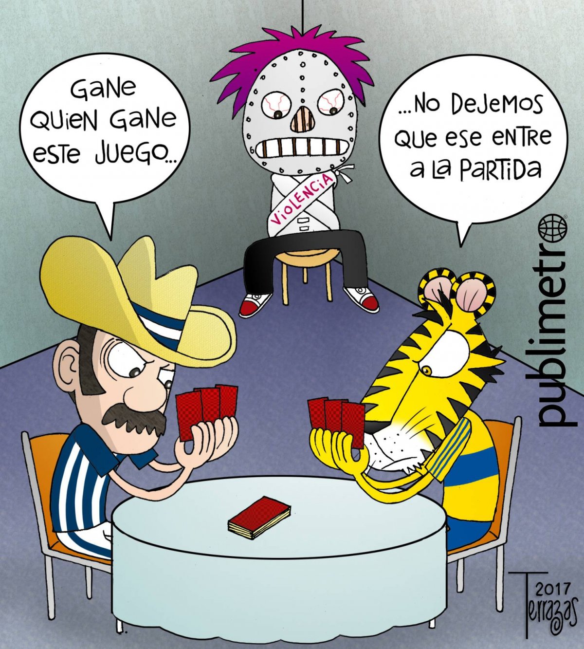 Sin violencia en la Final