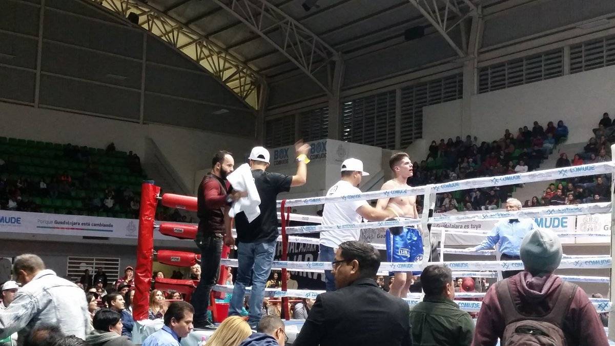 Nitro en su primer pelea en GDL.