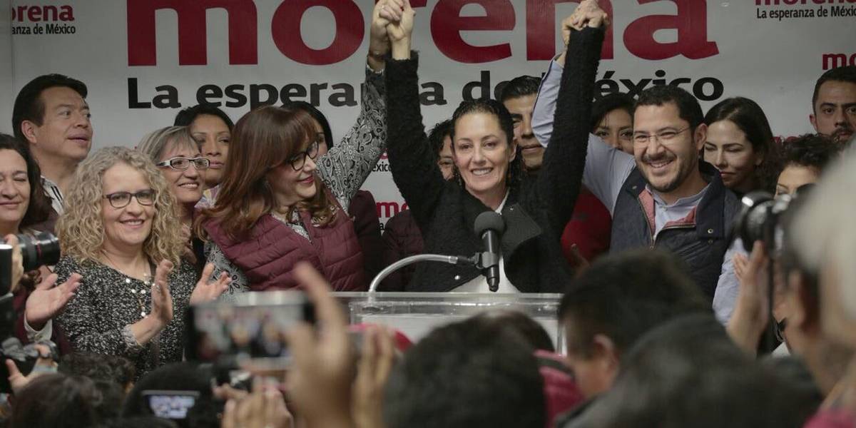 Claudia Sheinbaum se registra como precandidata de Morena para CDMX