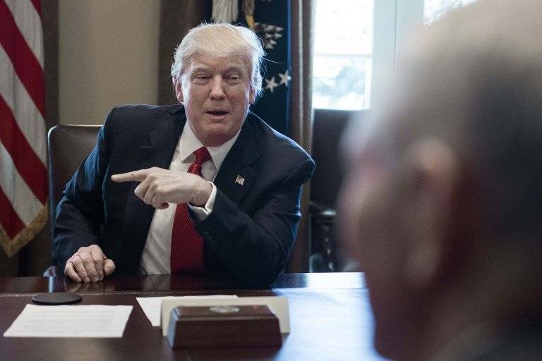 Donald Trump en la Casa Blanca