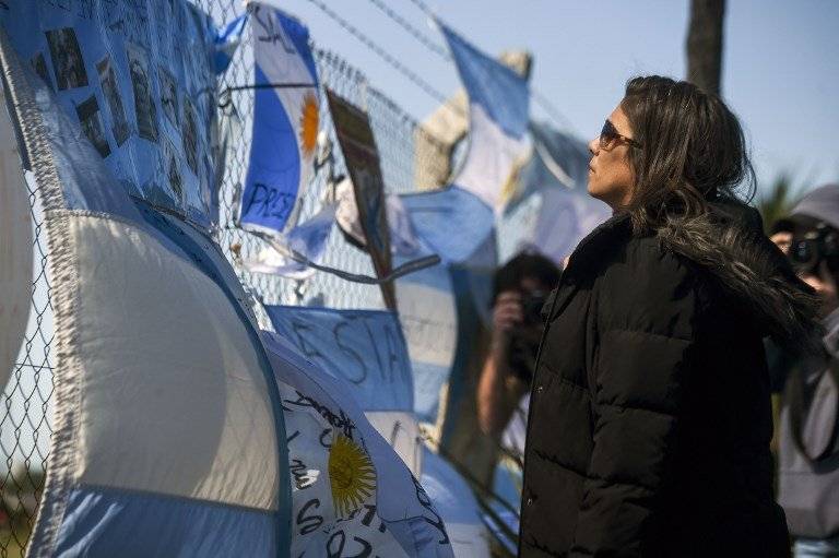 Familiares de los tripulantes del ARA San Juan