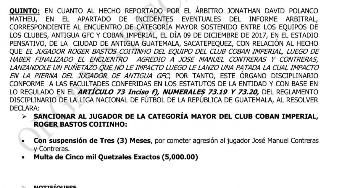 Resolución OD