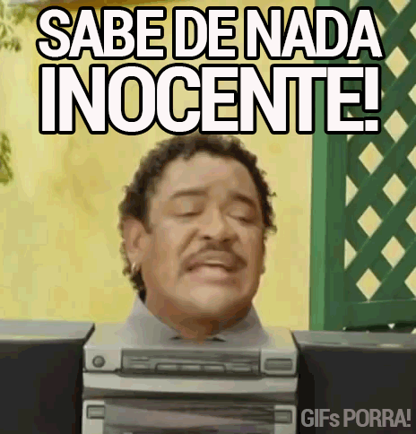 GIF Sabe de nada inocente