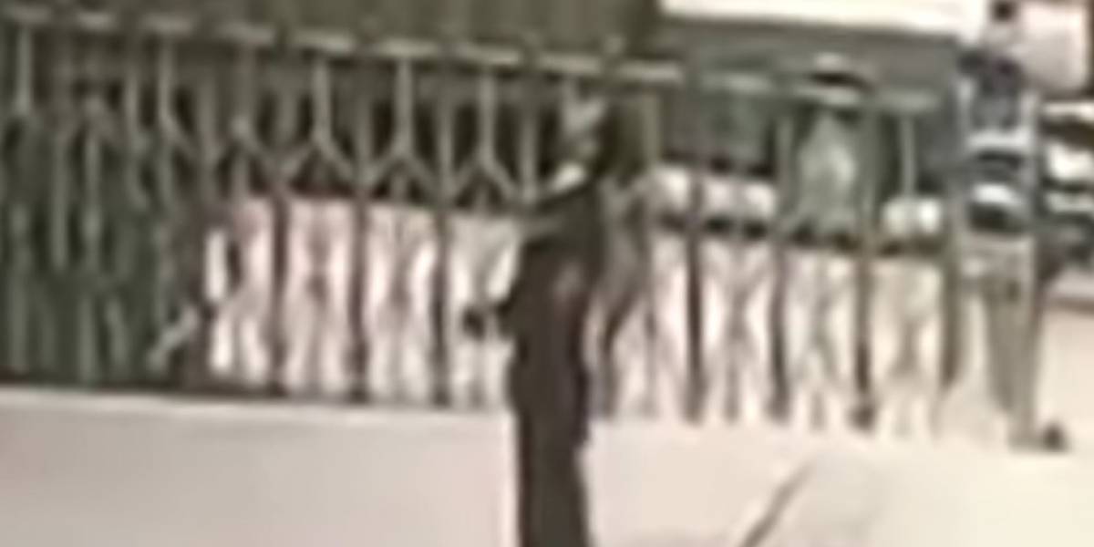 Intentó salvar a suicida y ¡murió aplastado — Fuertes imágenes