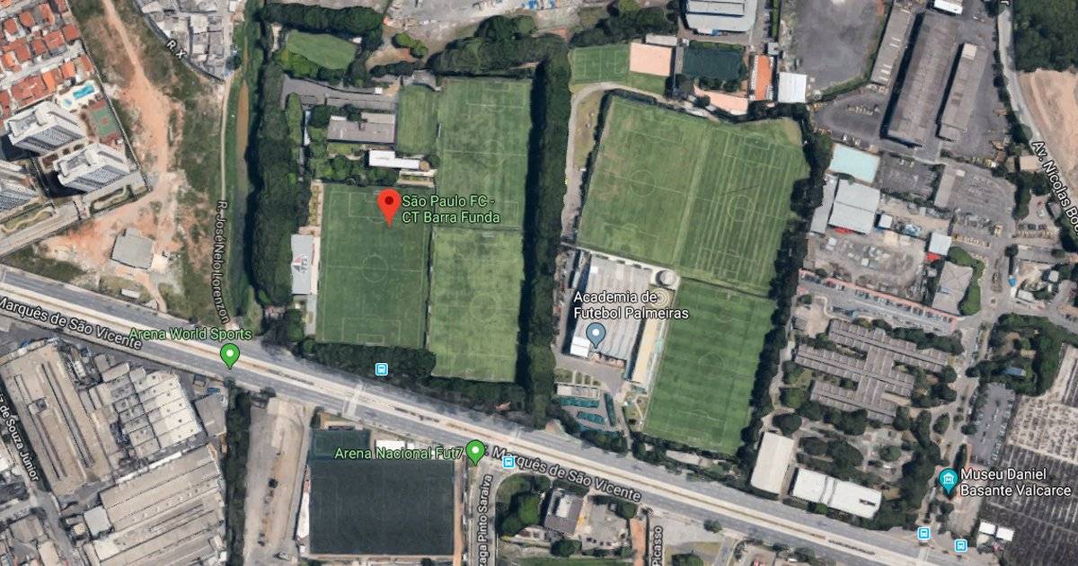 CTs do São Paulo e do Palmeiras