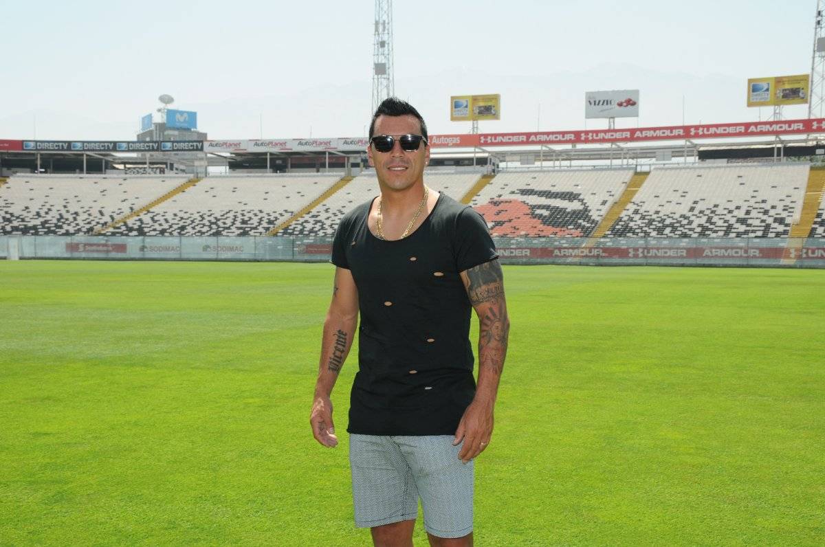 Esteban Paredes atendió a El Gráfico Chile en medio de sus vacaciones / imagen: Ricardo Ramírez-El Gráfico Chile