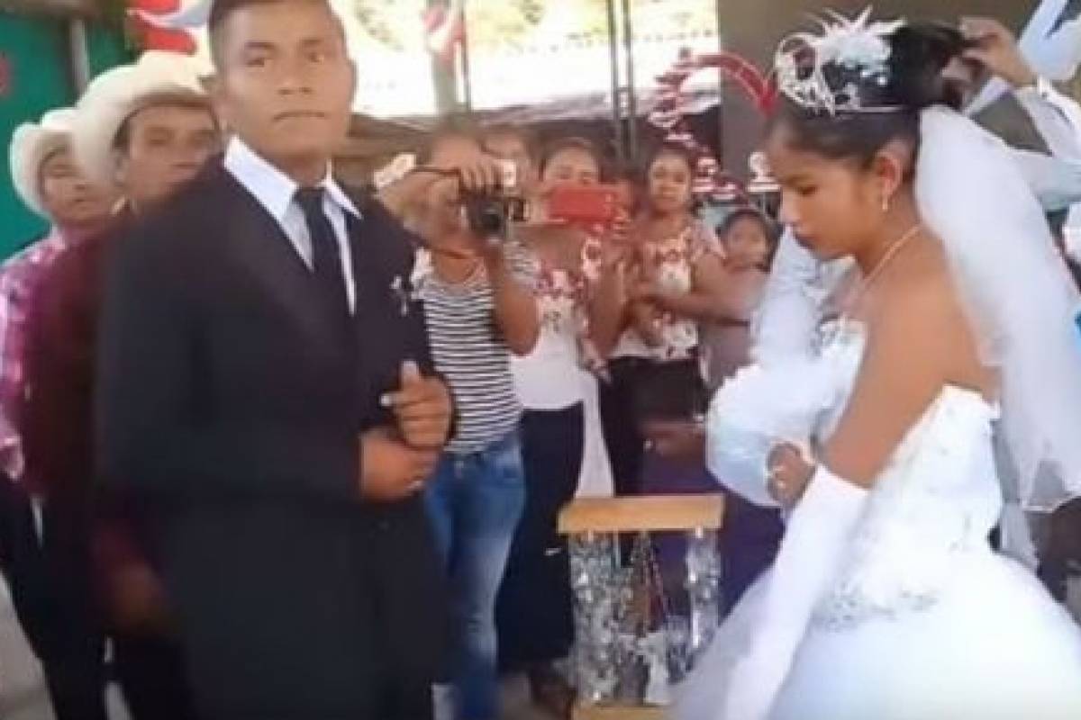 Así fue la boda más triste del mundo