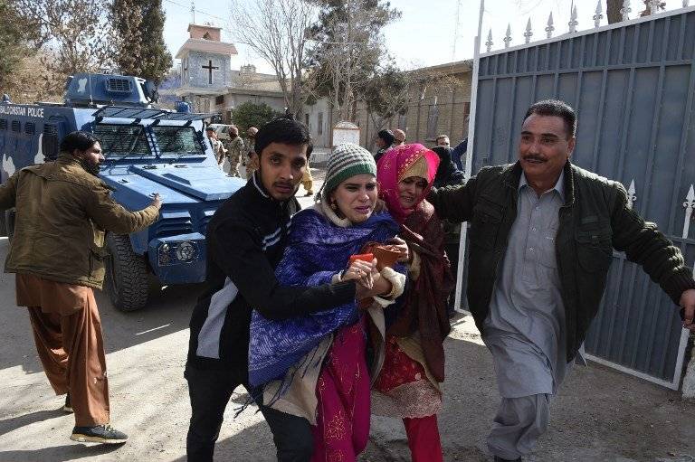 Atentado en iglesia de Pakistán