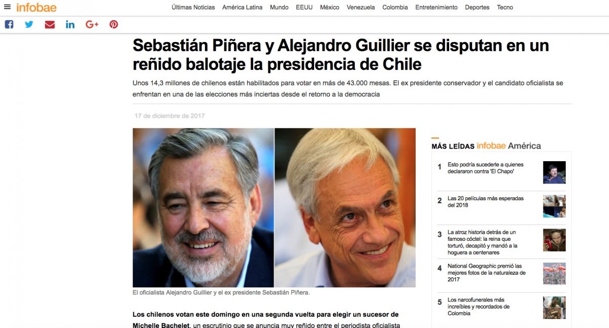 Medios internacionales
