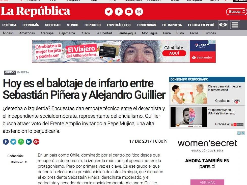 Medios internacionales