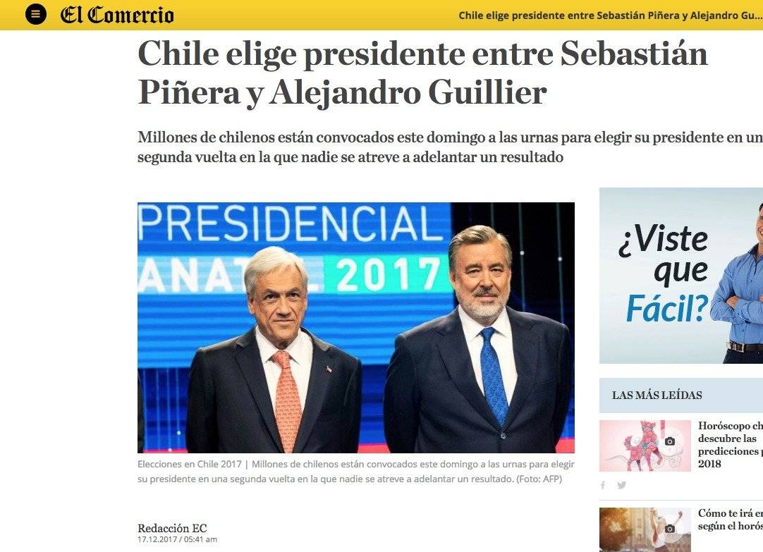 Medios internacionales