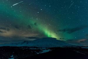 Admirar la aurora boreal