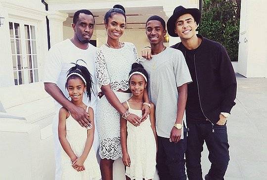Diddy y su familia