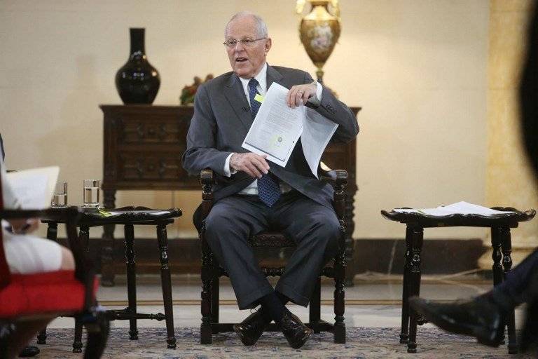 Pedro Pablo Kuczynski, presidente de Perú