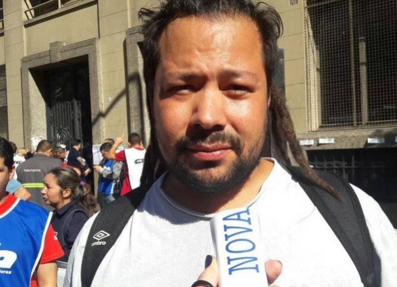 manifestante argentino